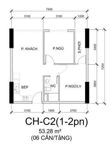 Cần bán gấp căn hộ Sài Gòn Gateway, 55m2, giá 1.83 tỷ, LH 0938 780 895 12600796