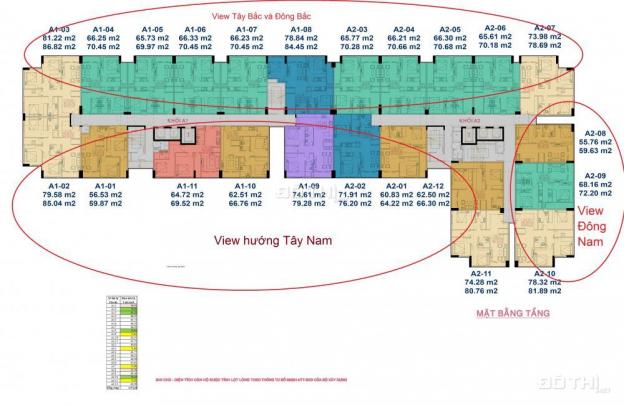 Bán lại căn hộ 83m2, 3 PN, 2 WC, 2 ban công. View nắng sáng, tầng thoáng mát, CTL Tower Quận 12 12611062