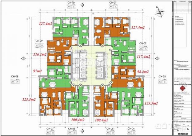 Bán căn hộ chung cư tại dự án FLC Twin Towers, Cầu Giấy, Hà Nội diện tích 123.3m2, giá 36 tr/m2 12613946