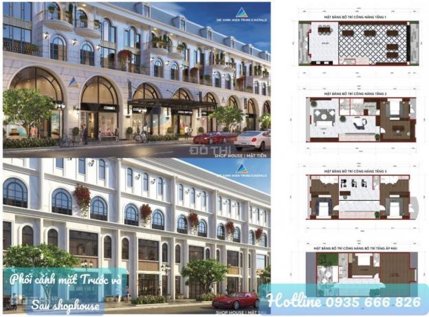 DUY NHẤT 5 CĂN SHOPHOUSE TT QUẬN LIÊN CHIỂU, CK TỚI 800TR, VỐN ĐẦU TƯ 3.2 TỶ. 12615216