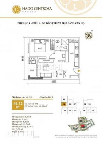 Bán căn hộ HaDo Centrosa Garden diện tích 53.36 m2 1PN + 1 giá 3.15 tỷ thấp nhất thị trường 12632855