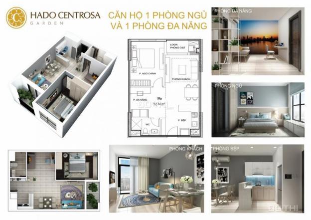 Bán căn hộ HaDo Centrosa Garden diện tích 53.36 m2 1PN + 1 giá 3.15 tỷ thấp nhất thị trường 12632855