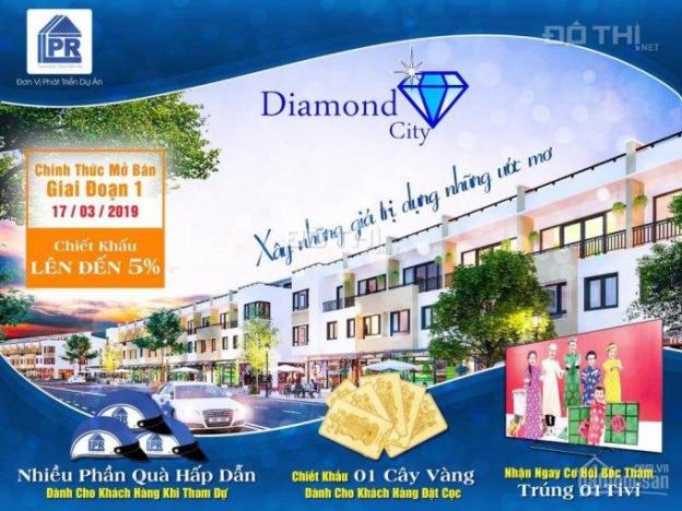 Dự án Diamond City liền kề TTTM Center Mall Củ Chi 620tr/nền. LH 0931154979 12640618