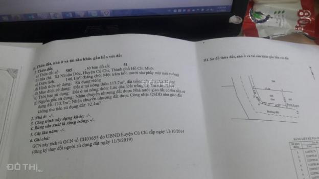 Bán đất Củ Chi giá chỉ 7,5 tr/m2, bao công chứng sang tên 15 ngày 12653726