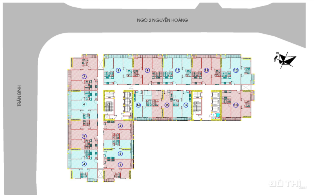 Cần bán căn hộ chung cư diện tích 55m2 (2PN) tại dự án An Bình Plaza Mỹ Đình, giá chỉ 1.2 tỷ/căn 12656779