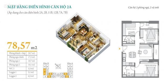 Em có 3 căn hộ ở chung cư Anland Complex khách hàng nhờ bán lại, diện tích 54m2, 78m2 và 89m2 12657728