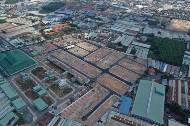 Đất nền mặt tiền đường 22 Tháng 12, Thuận An, Bình Dương, liền kề chợ, trường học. LH: 0901663391 12664495