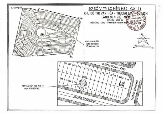 Em cần bán lại lô đất tại KDC Làng Sen Việt Nam Đức Hòa Đông, H. Đức Hòa 12656686