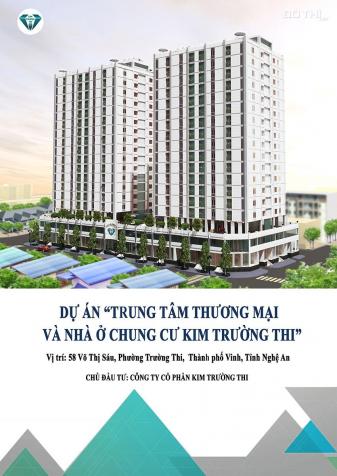 Bán căn hộ chung cư tại dự án chung cư Kim Trường Thi, Vinh, Nghệ An, diện tích 60m2, giá 618 triệu 12673295