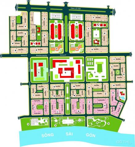 Đất đường 20m (đường Lê Hiến Mai) dự án Huy Hoàng, Q2 - J (15x19m) đường 20m, sổ đỏ. Giá 140tr/m2 12678626