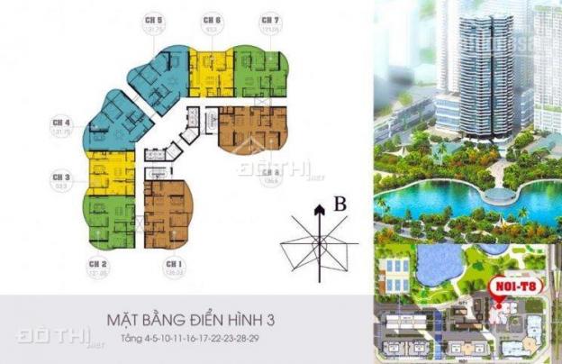 Tôi cần bán căn hộ đủ loại diện tích từ 93m2 - 136m2 tại chung cư N01T8 Ngoại Giao Đoàn 12681686