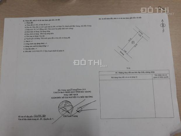 Sở hữu ngay lô đất 92.5m2 mặt đường Tỉnh Lộ 299 Dĩnh Trì chỉ với 770 tr/lô 12684296