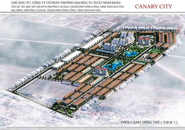 Bán đất nền dự án tại dự án khu đô thị Canary City, Sông Công, Thái Nguyên giai đoạn 1 12684883