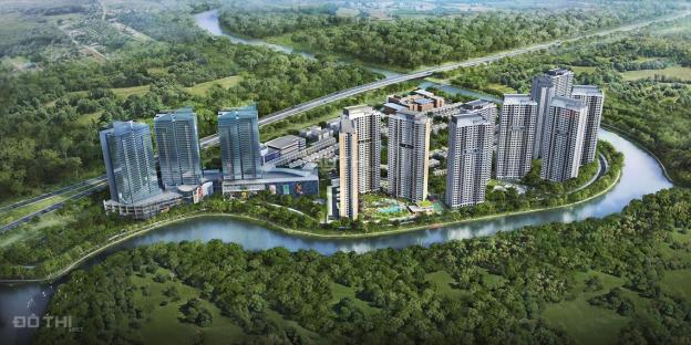 Căn hộ cao cấp Palm Heights, An Phú, Quận 2, 3PN, 106m2, căn góc 2 view sông 12695156