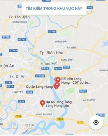 Đất nền sổ đỏ giá rẻ nhất thị trường dự án Long Hưng City, Biên Hòa. Dt 5x20m, 6x22m, giá 16 tr/m2 12698227