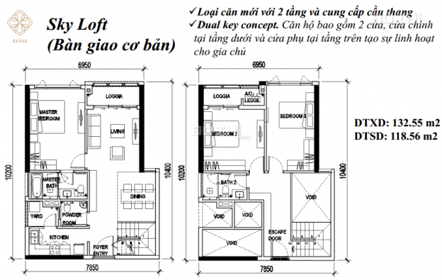 Duplex 3 phòng ngủ, giá tốt nhất thị trường Feliz En Vista 12699525