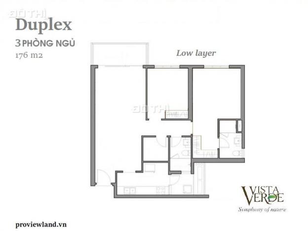Căn Duplex Vista Verde 2 tầng cao cấp cần bán với 3PN 12701133