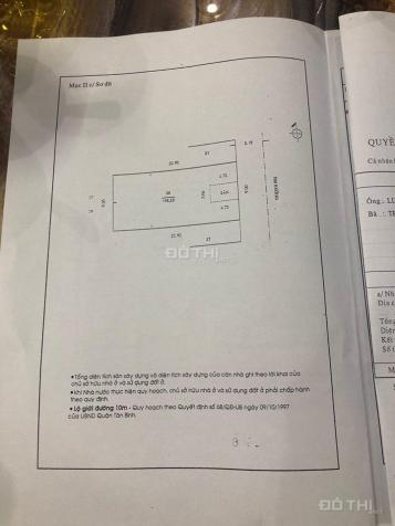 Bán đất mặt tiền Số 9 đường Ngô Bệ, P. 13, Quận Tân Bình, DT 9.5x21m, giá 36 tỷ TL 12701845