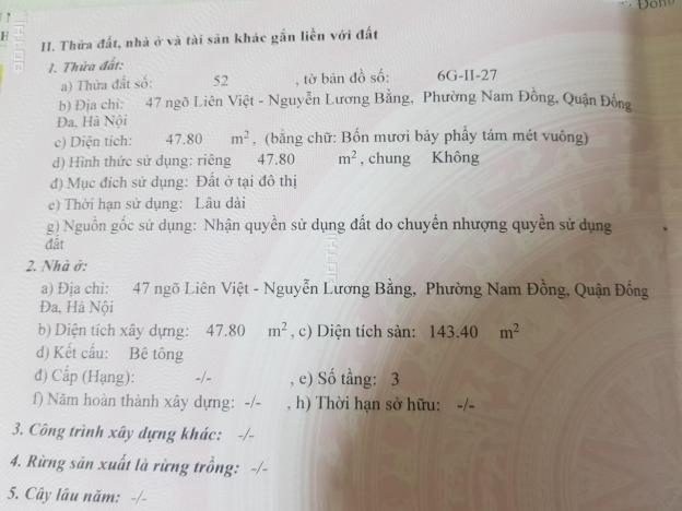 Bán căn nhà ngay mặt phố cao 3,5 tầng, nhà 2 mặt tiền (mặt tiền rộng 4,63m), giá chỉ 4,45 tỷ 12690893