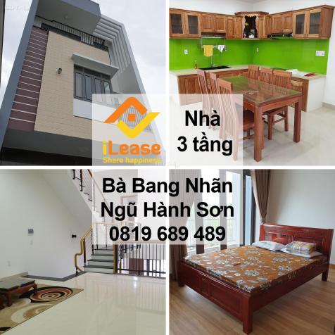 Cho thuê nhà nguyên căn 3 tầng, đường Bà Bang Nhãn, trung tâm quận Ngũ Hành Sơn 12687199