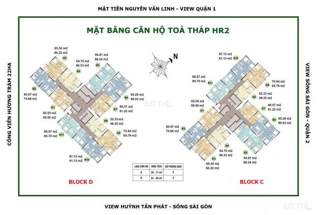 Suất cuối căn góc 2PN, 71m2, 3.6 tỷ đã VAT giá gốc CĐT dự án Eco Green Sài Gòn Q. 7. LH 0938677909 12704390