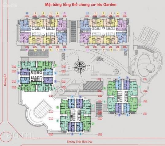 Iris Garden vị trí vàng trung tâm Mỹ Đình, chỉ 2 tỷ sở hữu căn 2PN đầy đủ nội thất. LH 0976538102 12709194