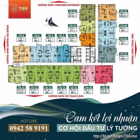 Mở bán căn hộ thông minh TSG Lotus Sài Đồng, quà tặng 35 triệu, CK 3% giá bán, HTLS 0% 12709579
