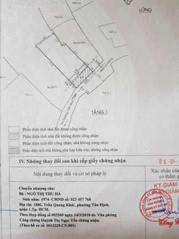 Đi định cư nước ngoài bán gấp nhà Trần Quý Cáp, Bình Thạnh. Giá 5 tỷ - 0929284427 12710100