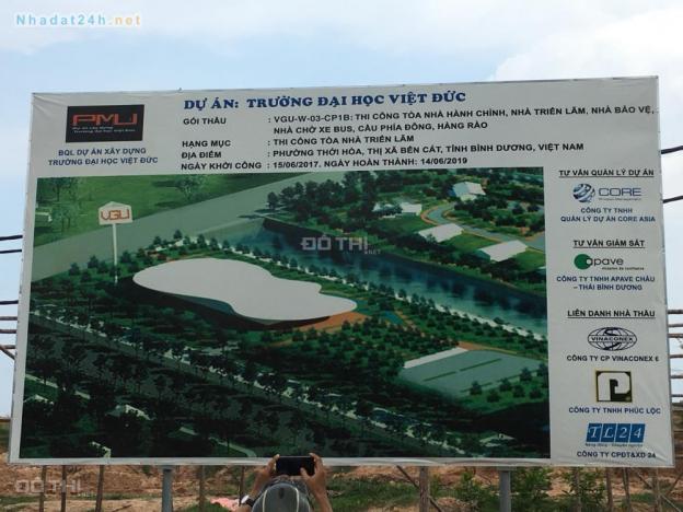 Bán đất nền dự án tại khu đô thị Thịnh Gia, Bến Cát, Bình Dương diện tích 120m2, giá 650 triệu 12710610