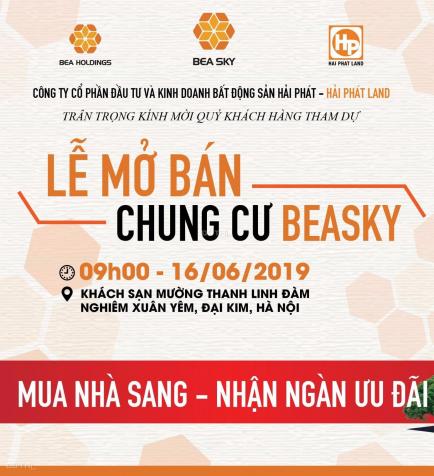 Thông báo mở bán thêm 1 tầng mới full căn hộ chung cư Bea Sky Nguyễn Xiển. Call: 0969.516.205 12713545