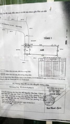 Nhà hẻm cụt giá rẻ: DT 60m2 Phan Văn Hớn, P. Tân Thới Nhất, Quận 12, giá 3,15 tỷ 12715425