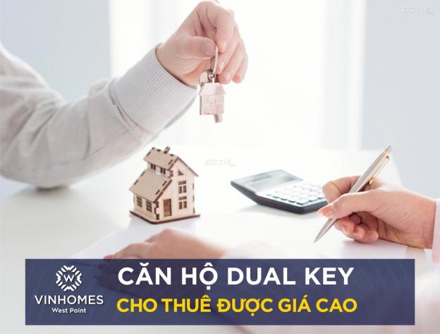 Căn 2PN, 2 chìa khóa - 65m2 - Đầu tư tốt nhất giá tốt nhất Vinhomes West Point. LH 0936122125 12715731