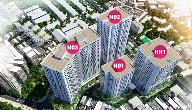 Chính chủ bán gấp căn góc 01 tòa N03 dự án 87 Lĩnh Nam phá giá thị trường chỉ 25.5 tr/m2, 90.94m2 12717413