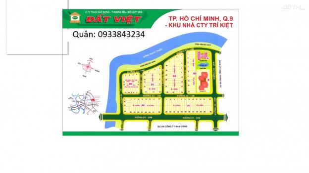 Bán nhanh đất nền dự án Trí Kiệt, Q9, 144m2, giá 41 tr/m2, đường 14m. LH 0933843234 12717605