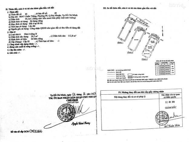 Bán nhà đường Chiến Thắng, P9, Phú Nhuận, xóm đạo an ninh yên tĩnh 12720600