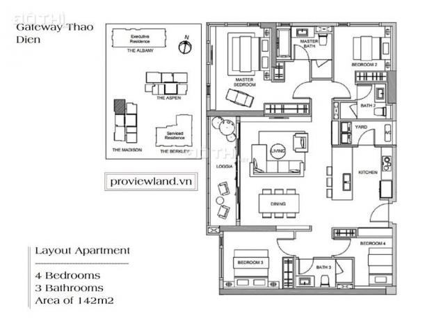 Bán căn hộ Madison Gateway Thảo Điền, tầng cao 12725870