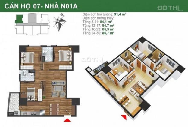 Bán căn hộ chung cư tại khu nhà ở Quân Đội K35 Tân Mai - Quận Hoàng Mai. Giá 24 tr/m2 12730011