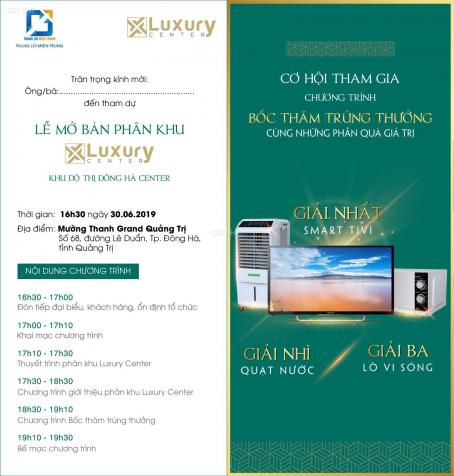 Tặng thiệp mời quý khách tham gia mở bán dự án 5 sao Đông Hà Luxury tại miền trung 12733490