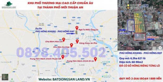 Dự án mới Phú Hồng Khang ngay chợ giá từ 800 tr trả góp 5 - 6 tr/tháng, đường 13m, sổ hồng riêng 12739385