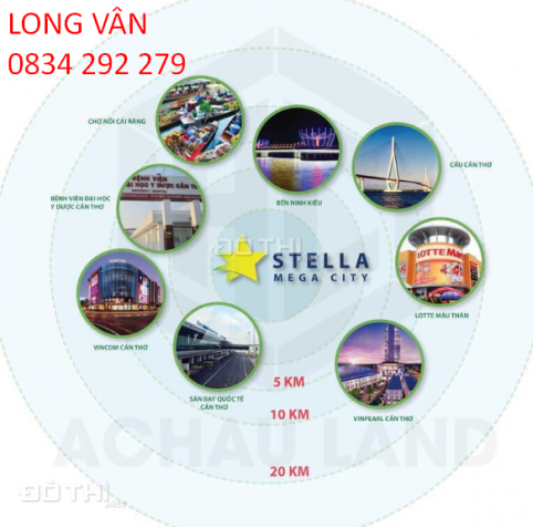 Bán đất dự án Stella Mega City, Bình Thủy, Cần Thơ 0834292279 Long Vân 12744521