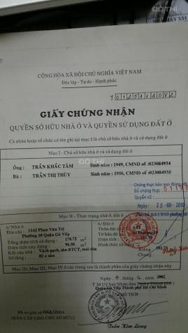 Cần bán nhà mặt tiền đường Phan Văn Trị, P. 10, Q. Gò Vấp, LH 090.13.23.176 Thùy 12748881