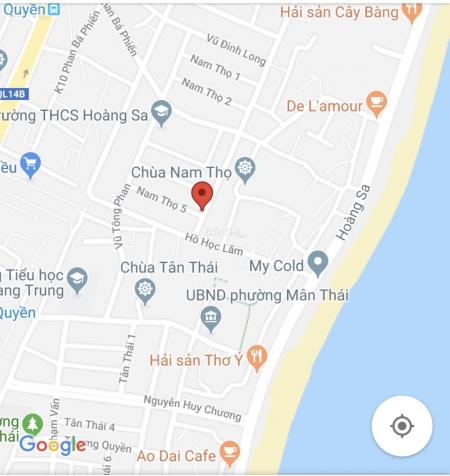 Bán lô đất biển 2 mặt tiền đường Võ Duy Ninh 7m5 và Nam Thọ 5m 12749454