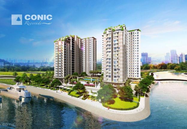 Căn hộ Conic Riverside quận 8 liền kề Phú Mỹ Hưng, view 3 mặt sông giá từ 1,3 tỷ/căn - 0903002996 12761511