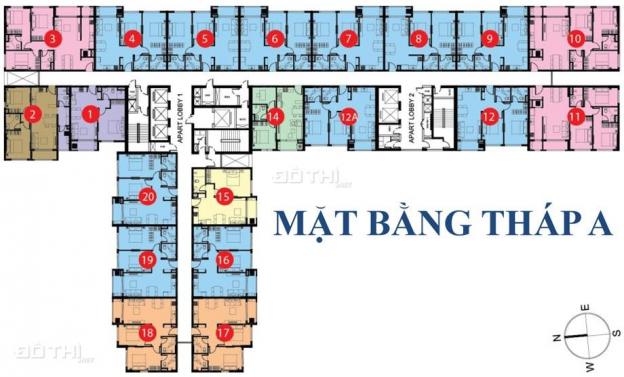 Cần bán căn hộ Botanica Premier 55m2, 2PN, giá 2.95 tỷ, view sân bay tầng trung 12763505