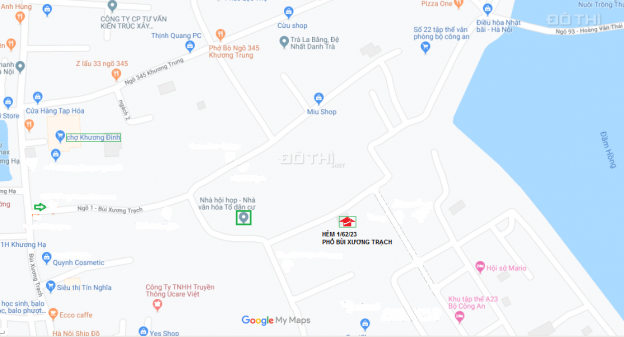 Bán đất gần hồ Đầm Hồng, Khương Đình, Thanh Xuân, Hà Nội. DT: 32m2, 1.8 tỷ 12763540