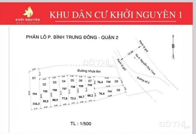 Đất vàng ngay cạnh nhà sách Nguyễn Văn Cừ, P Bình Trưng Đông, quận 2 12764423