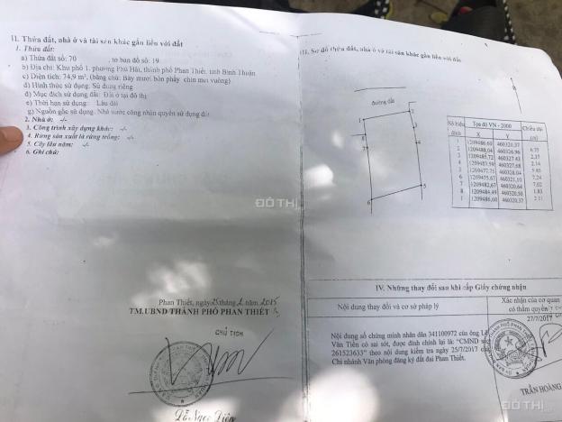 CC bán nhà đất Phú Hài ô tô đỗ cửa, DT 167m2 full thổ cư, tiếp giáp bờ sông Phú Hài, phía biển 12764601