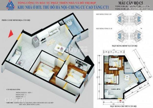 Chính chủ bán cắt lỗ căn hộ 2PN dự án CCCT1 Yên Nghĩa giá gốc chỉ 11 tr/m2. LH 0972 193 269 12766649