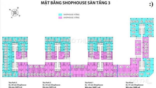 Bán shophouse thông tầng dự án Eurowindow đại lộ Trường Sa cầu Đông Trù 36 triệu/m2 12766789