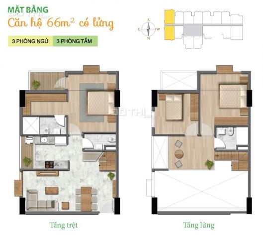 Cần bán căn góc 3PN dự án La Astoria 2, Q2, giá 3 tỷ 050 tr(BTP). LH 0903339316 12769644